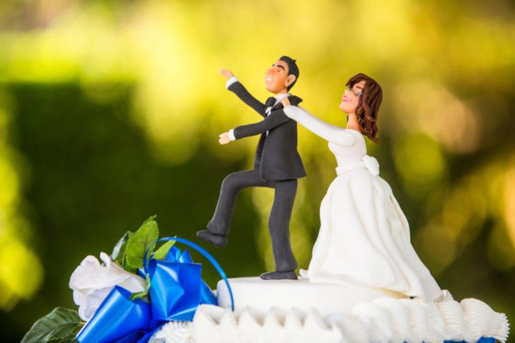 wedding cake topper
